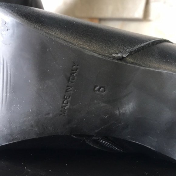 SFW Pointed Leather Boots - Picture 9 of 9